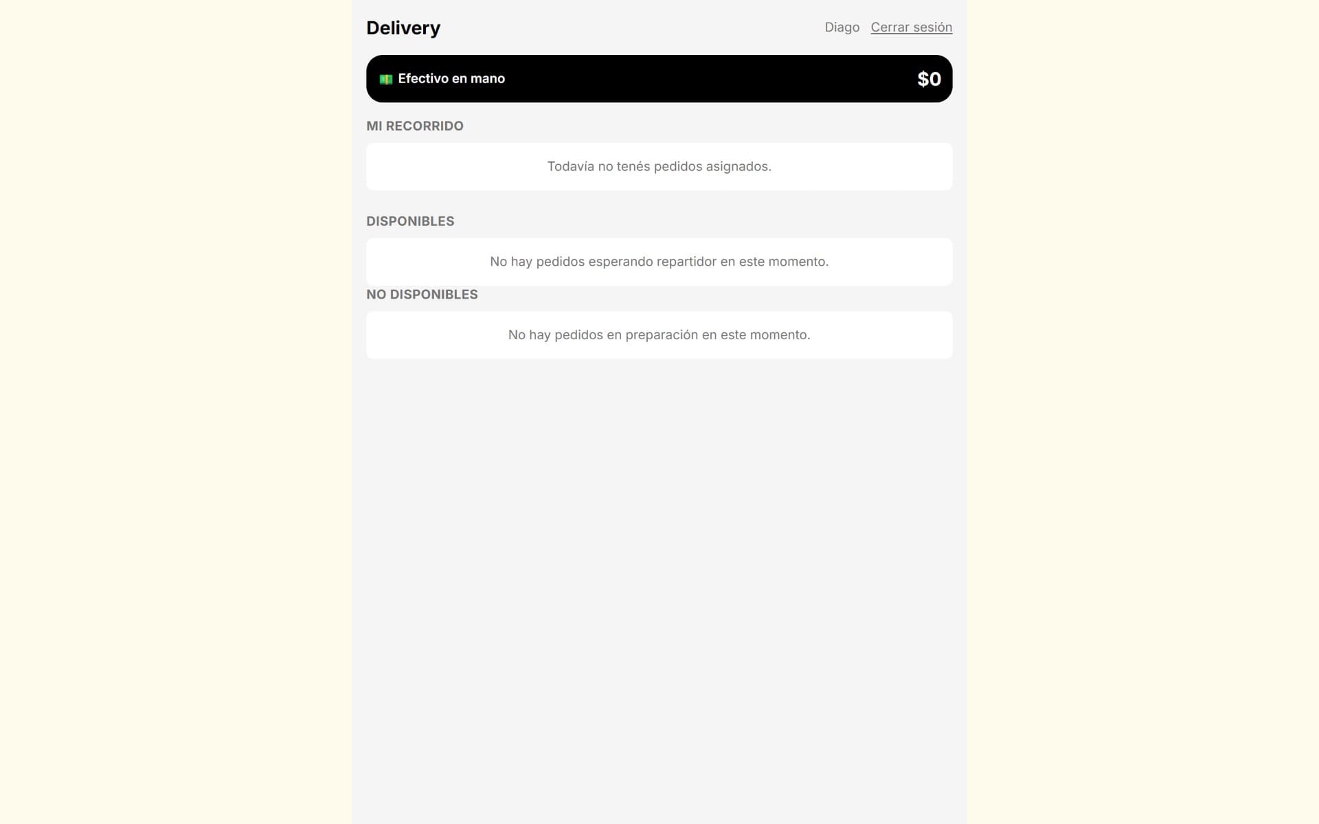 BHM — delivery