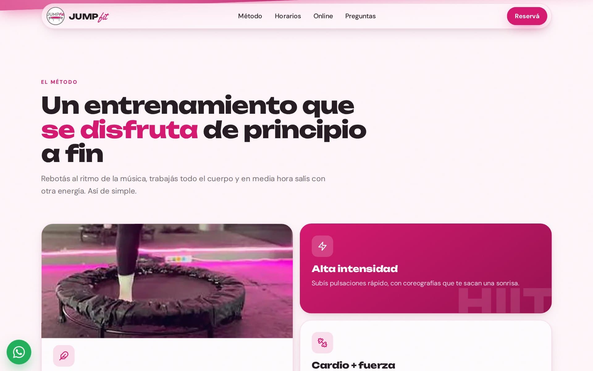 Jump Fit — metodo