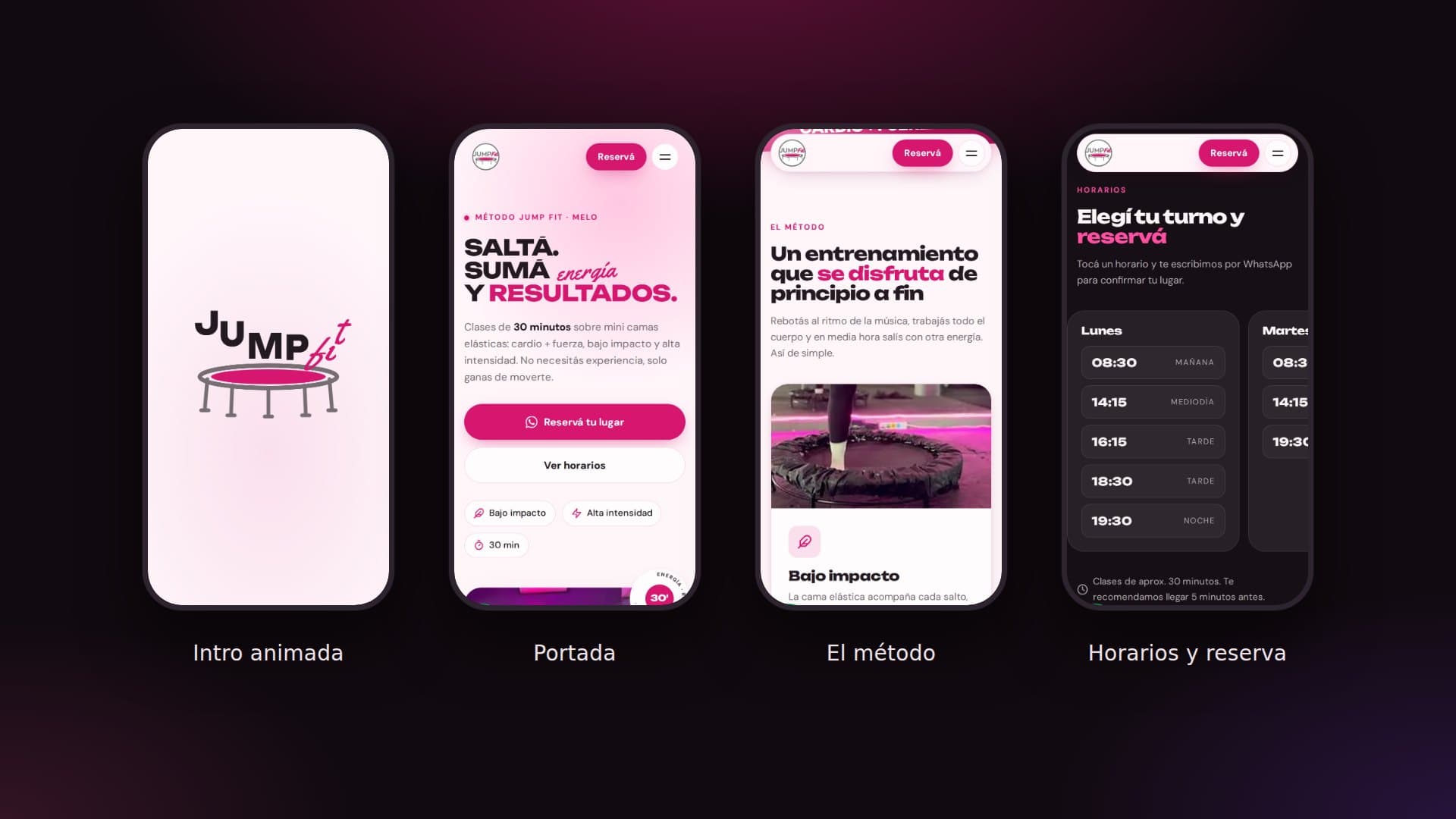 Jump Fit — versión celular