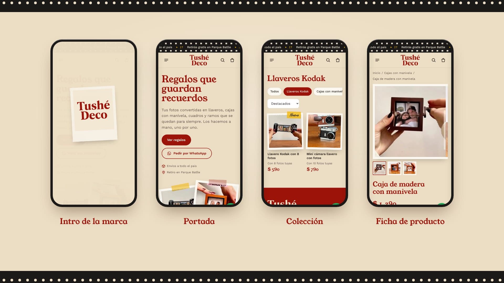 Tushé Deco — versión celular